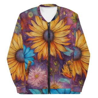 Magical Flowers 2 Unisex Bomber Jacket